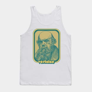 Paul Verlaine /// Retro Style Fan Aesthetic Design Tank Top